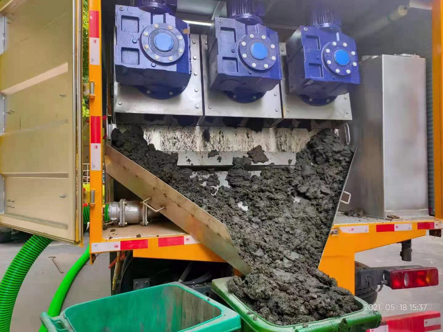 尤溪化粪池清掏城市维护站-泥浆净化干湿分离处理